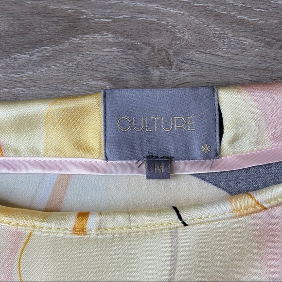 Culture Bell Sleeve Satin  Blouse - Picture 6 of 15